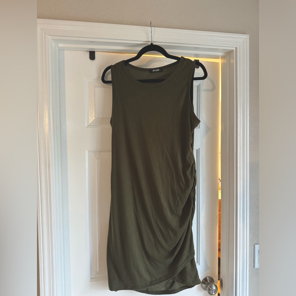 Women’s cotton ruched dress